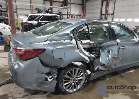 2018 Infiniti Q50 3.0T Luxe from USA, damaged, VIN JN1EV7AR3JM610257